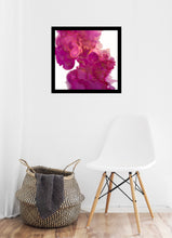 Load image into Gallery viewer, Bubblegum Warfare Pink Abstract Art Wall Mock Up - Mixed Media Art by Studio Shante Amour