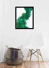 Load image into Gallery viewer, Creeping Algae Wall Art - Fluid Art Home Decor - Studio Shante Amour