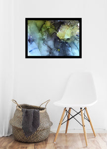 Moon Boots Wall Mock Up - Galaxy Inspired Wall Art for Home - Studio Shante Amour