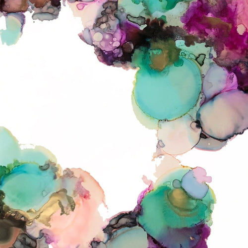 Weekend with Magda Ink and Acrylic Wall Art - Studio Shante Amour