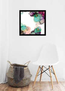 Weekend with Magda Ink and Acrylic Wall Art Mock Up - Studio Shante Amour