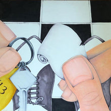 Load image into Gallery viewer, What the White Rabbit Said Illustration - Alice in Wonderland Art by Studio Shante Amour